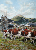belle dimanche vache troupeau fête foire alapage abondance chablais évènement artisan artisanat août